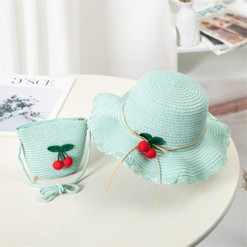 Kids Hat For Girls 2-7Y Straw  - Straw Hat Summer review and price