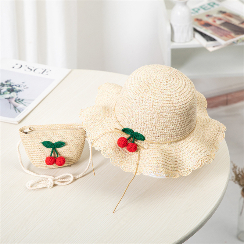 Kids Hat For Girls 2-7Y Straw  - Straw Hat Summer review and price