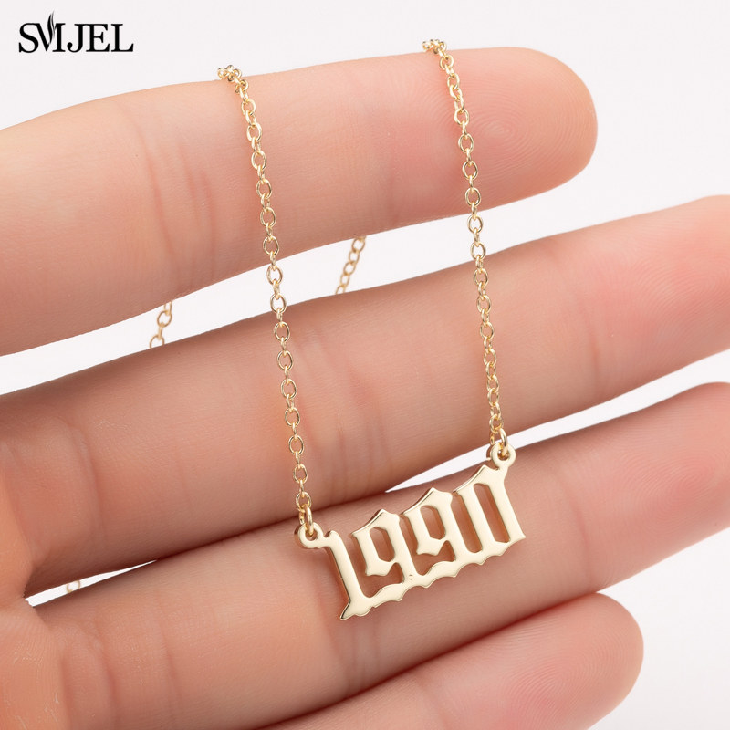 SMJEL Personalize Year Number  - Women'S Fashion Year 2000 review and price