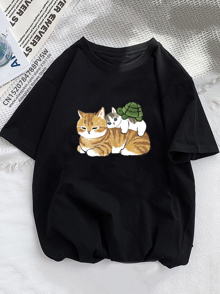 Funny Orange Cats Summer Women - Women'S Fashion In The 90S review and price