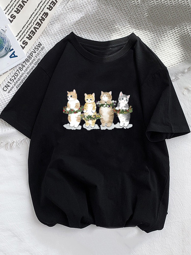 Funny Orange Cats Summer Women - Women'S Fashion In The 90S review and price