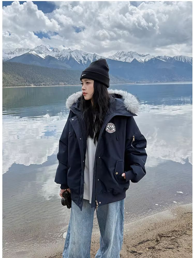 Women's White Grey Hooded Jack - Women'S Y2K Fashion Aesthetic review and price