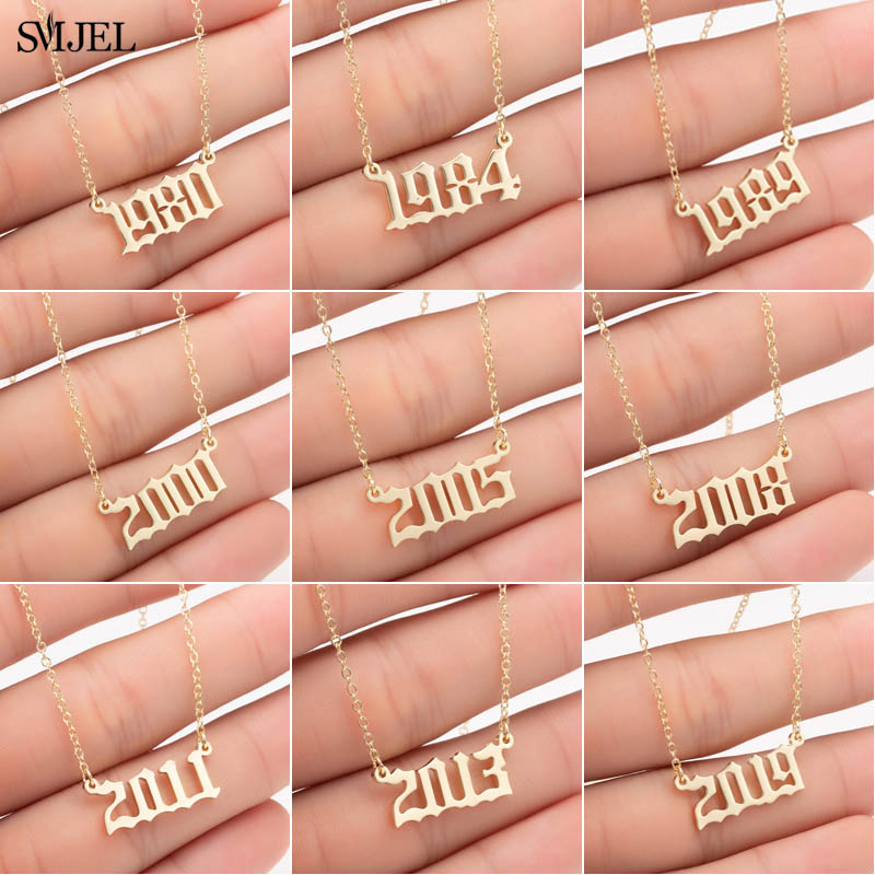 SMJEL Personalize Year Number  - Women'S Fashion Year 2000 review and price