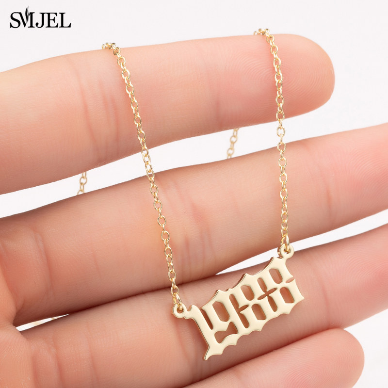 SMJEL Personalize Year Number  - Women'S Fashion Year 2000 review and price