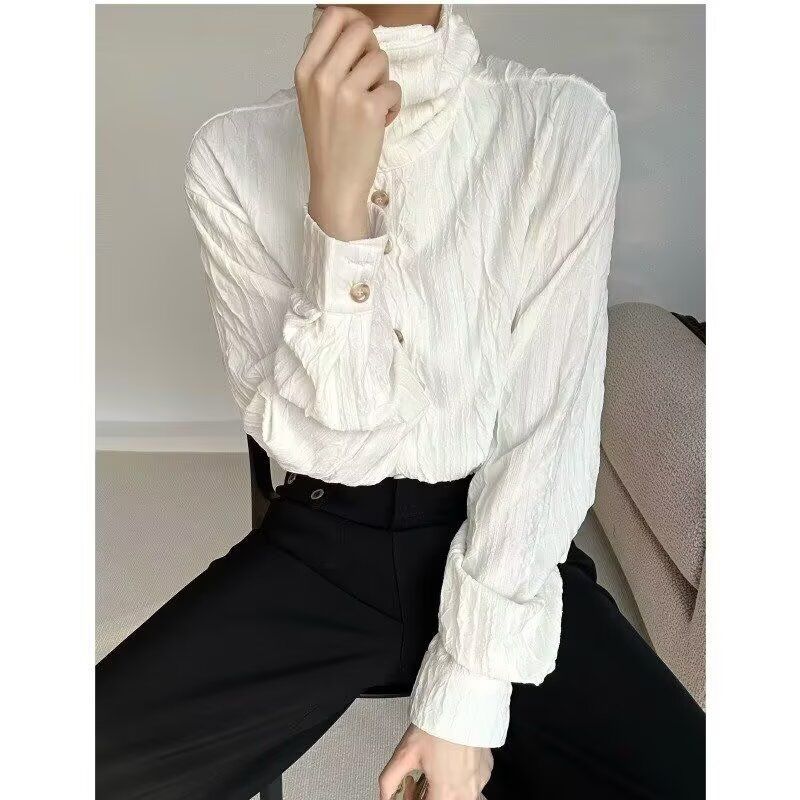 Y2K Harajuku Elegant Stand Col - Women'S Y2K Fashion Aesthetic review and price