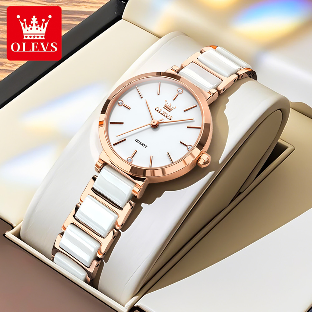OLEVS Women Watch 5877 Luxury  - Women'S Fashion Quartz Watch review and price