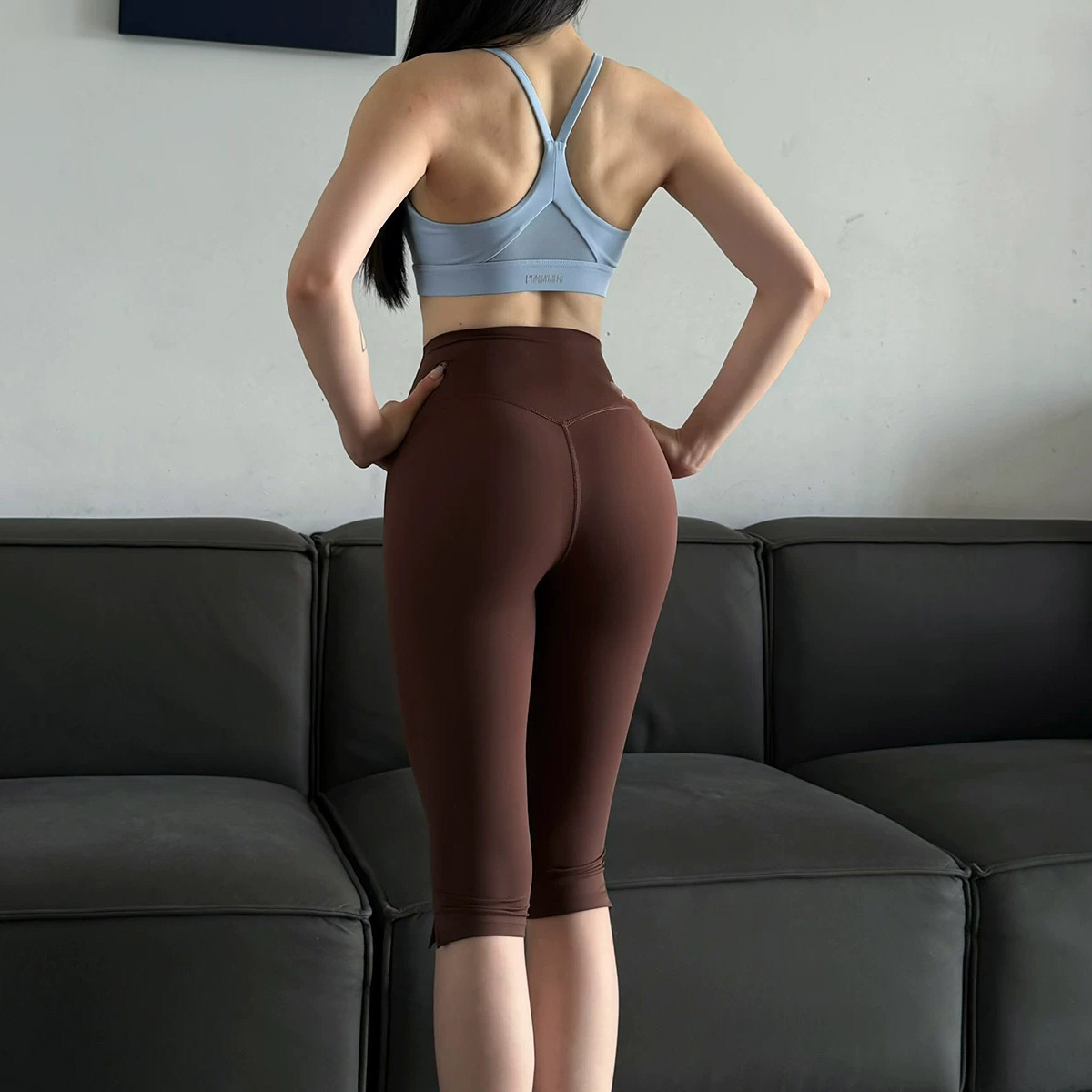 High Waist Split Hem Slimming  - High Waist Leggings review and price