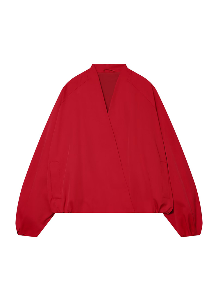 TFMLN Fashion Red Short Bomber - Women'S Fashion Bomber Jacket review and price