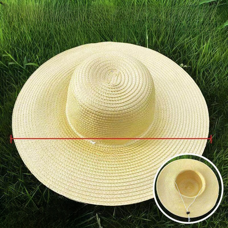 Men's And Women's Large Straw  - Straw Hat Summer review and price