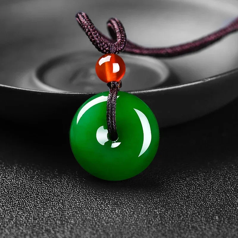 Natural Green Jade Safety Buck - Women'S Fashion Jewellery review and price