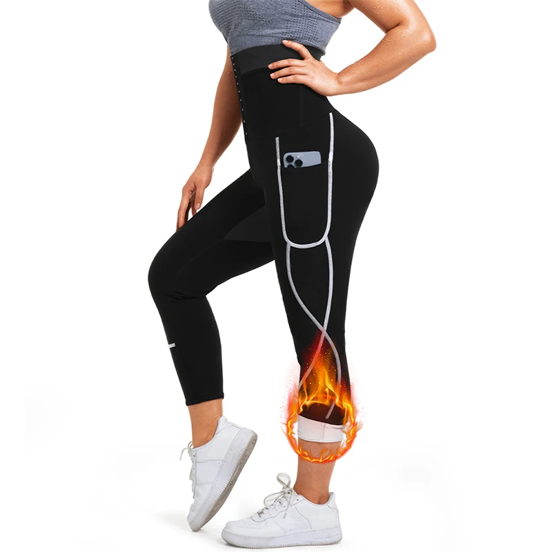 Sauna Sweat Pants for Women Hi - High Waist Leggings review and price