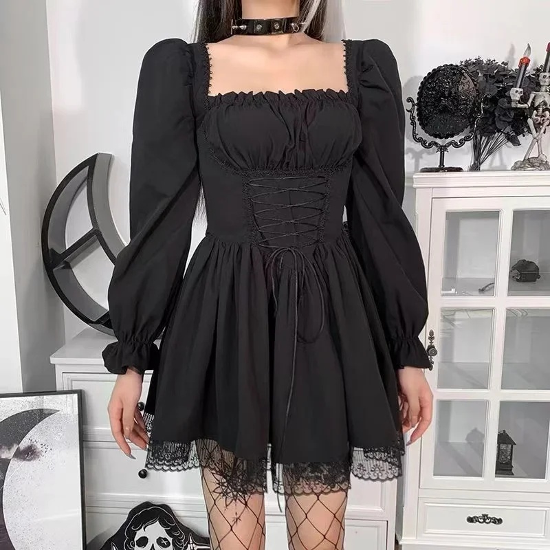 2026 Long Sleeves Lolita Black - High Waist Leggings review and price