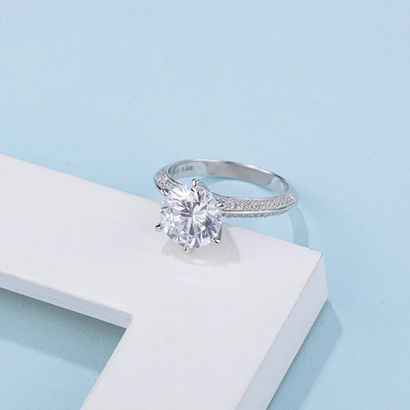 NeeTim 5 Carat Moissanite Wedd - Women'S Fashion Rings Gold review and price