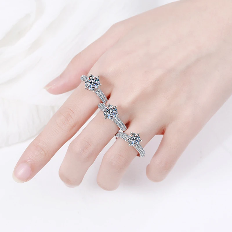 NeeTim 5 Carat Moissanite Wedd - Women'S Fashion Rings Gold review and price