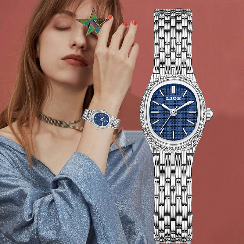 LIGE Fashion Luxury Quartz Wom - Women'S Fashion Quartz Watch review and price