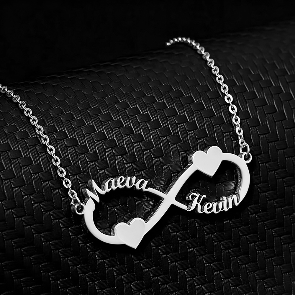 Custom Name Necklace Infinity  - Women Fashion Names review and price