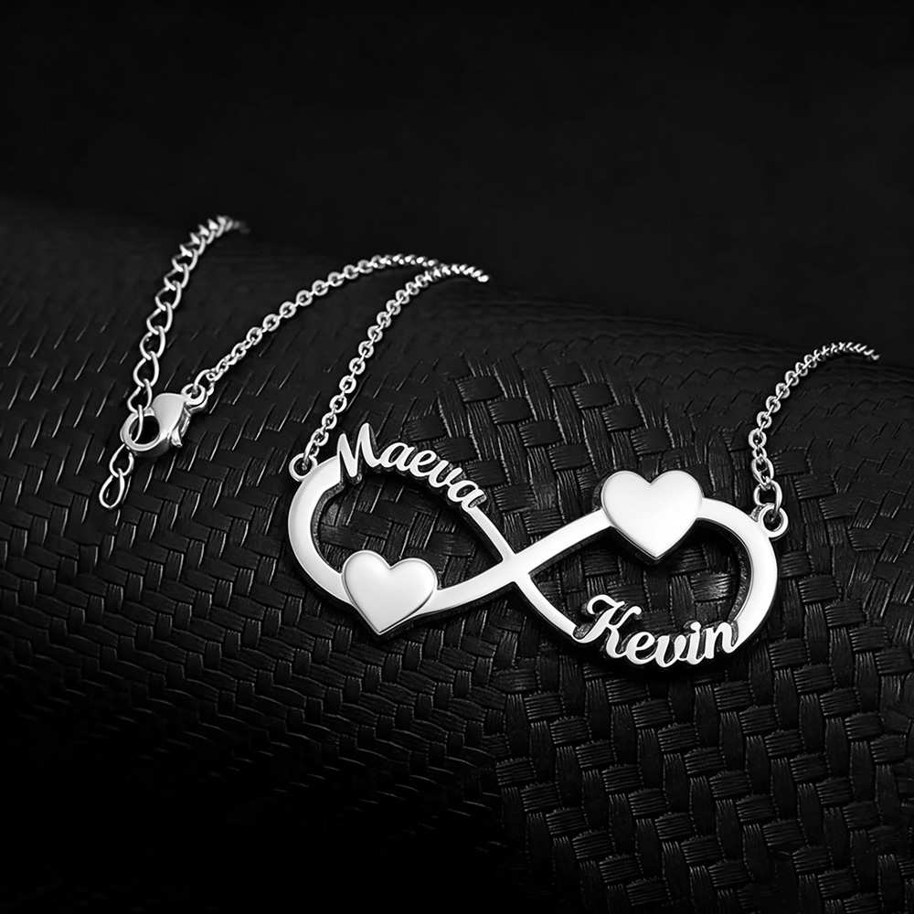 Custom Name Necklace Infinity  - Women Fashion Names review and price