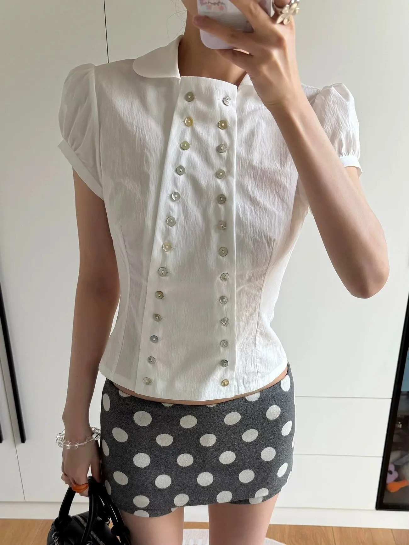 Y2K Aesthetic Peter Pan Collar - Women'S Y2K Fashion Aesthetic review and price