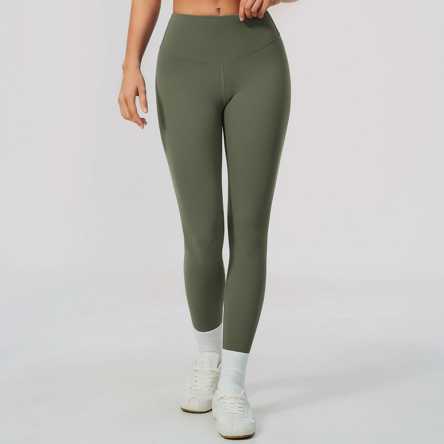 Solid Color Yoga Pants Women's - High Waist Leggings review and price