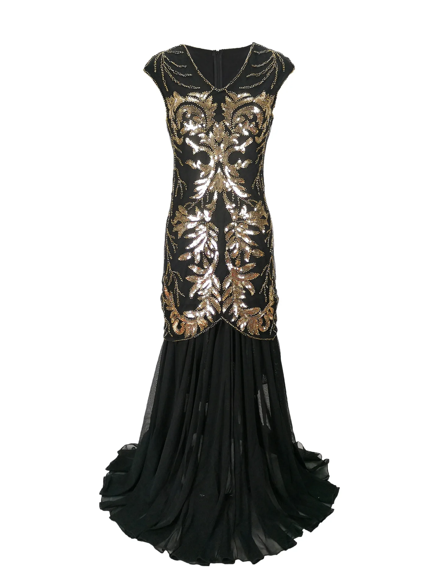 1920 Sequined Chiffon Dress Vi - Women'S Fashion In 1920 review and price