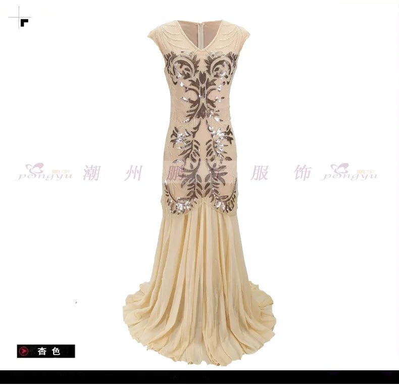 1920 Sequined Chiffon Dress Vi - Women'S Fashion In 1920 review and price