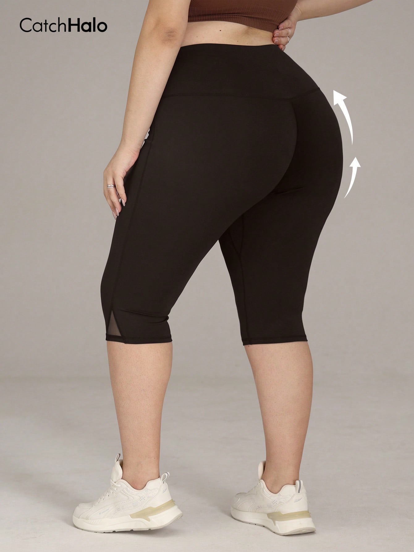 Plus Size Gym Leggings Women M - High Waist Leggings review and price