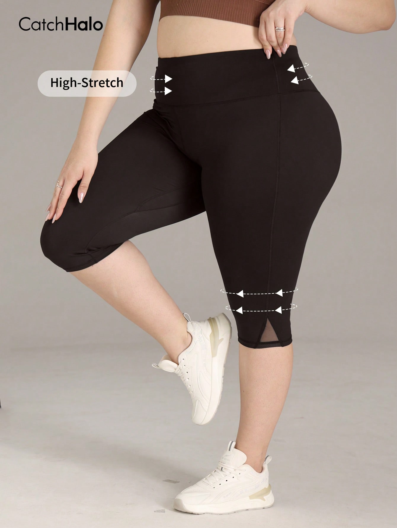 Plus Size Gym Leggings Women M - High Waist Leggings review and price