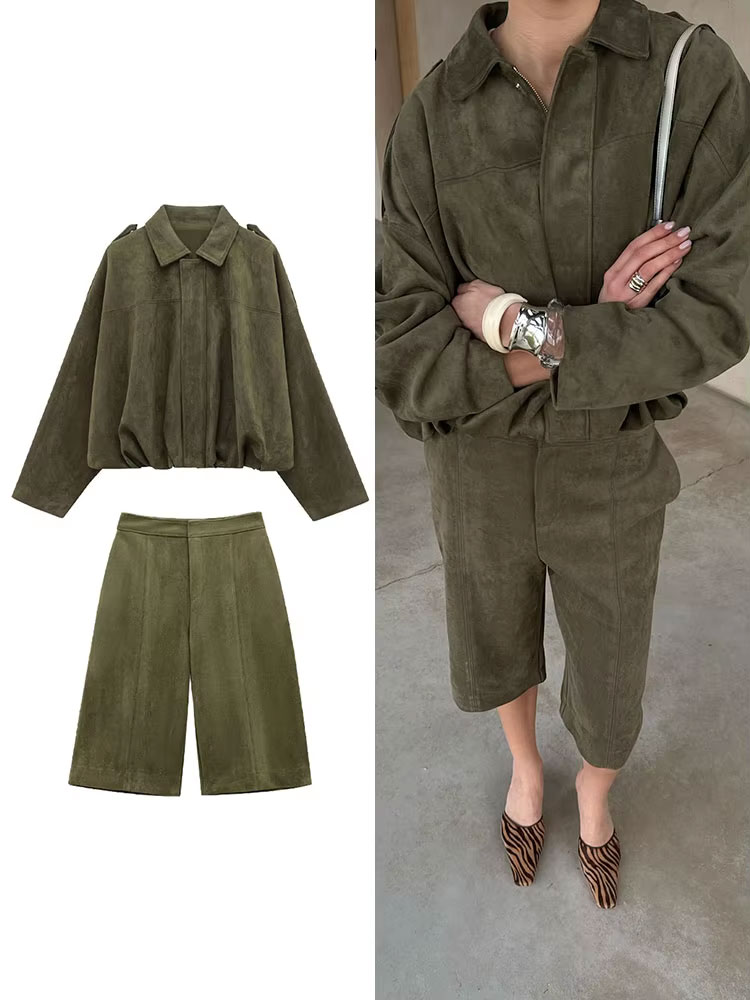 HH Female Street Fashion Suede - Women'S Fashion Bomber Jacket review and price