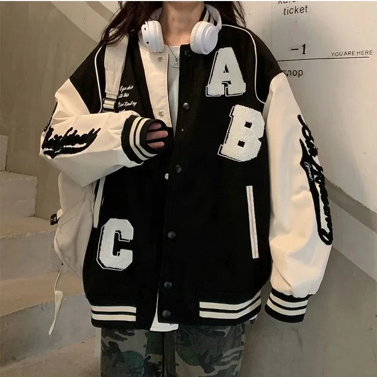 Y2k Lamb Wool Bomber Jacket Fe - Women'S Fashion Bomber Jacket review and price