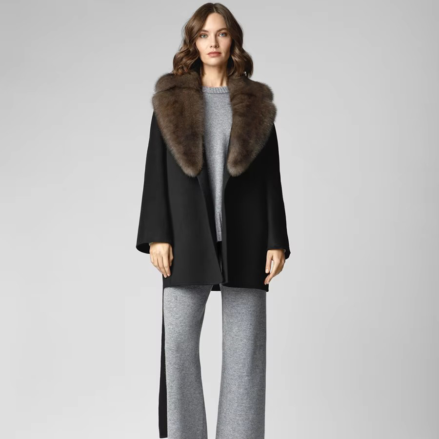 Natural Section Fox Fur Coat W - Women'S Fashion Bomber Jacket review and price