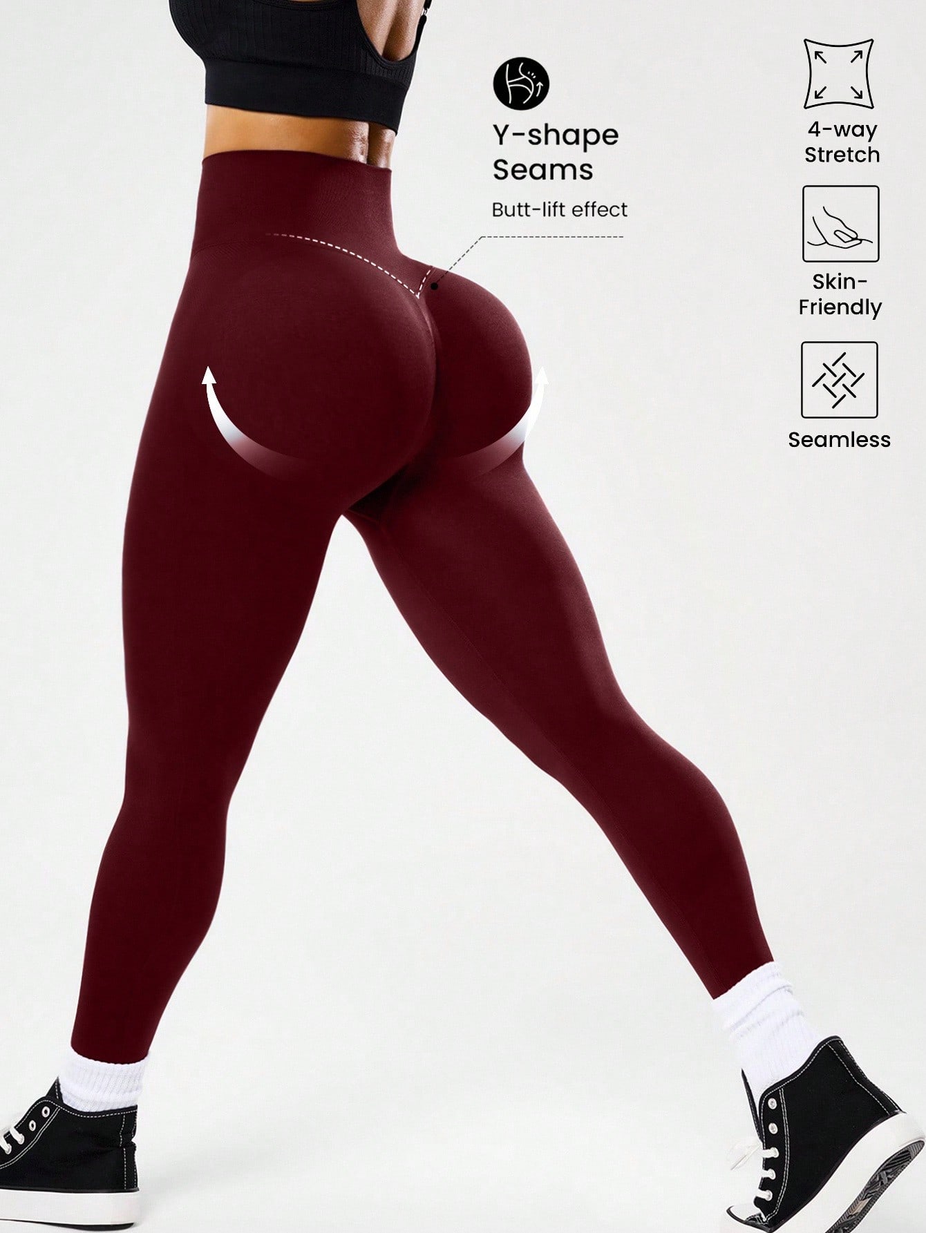 High-waisted seamless yoga leg - High Waist Leggings review and price