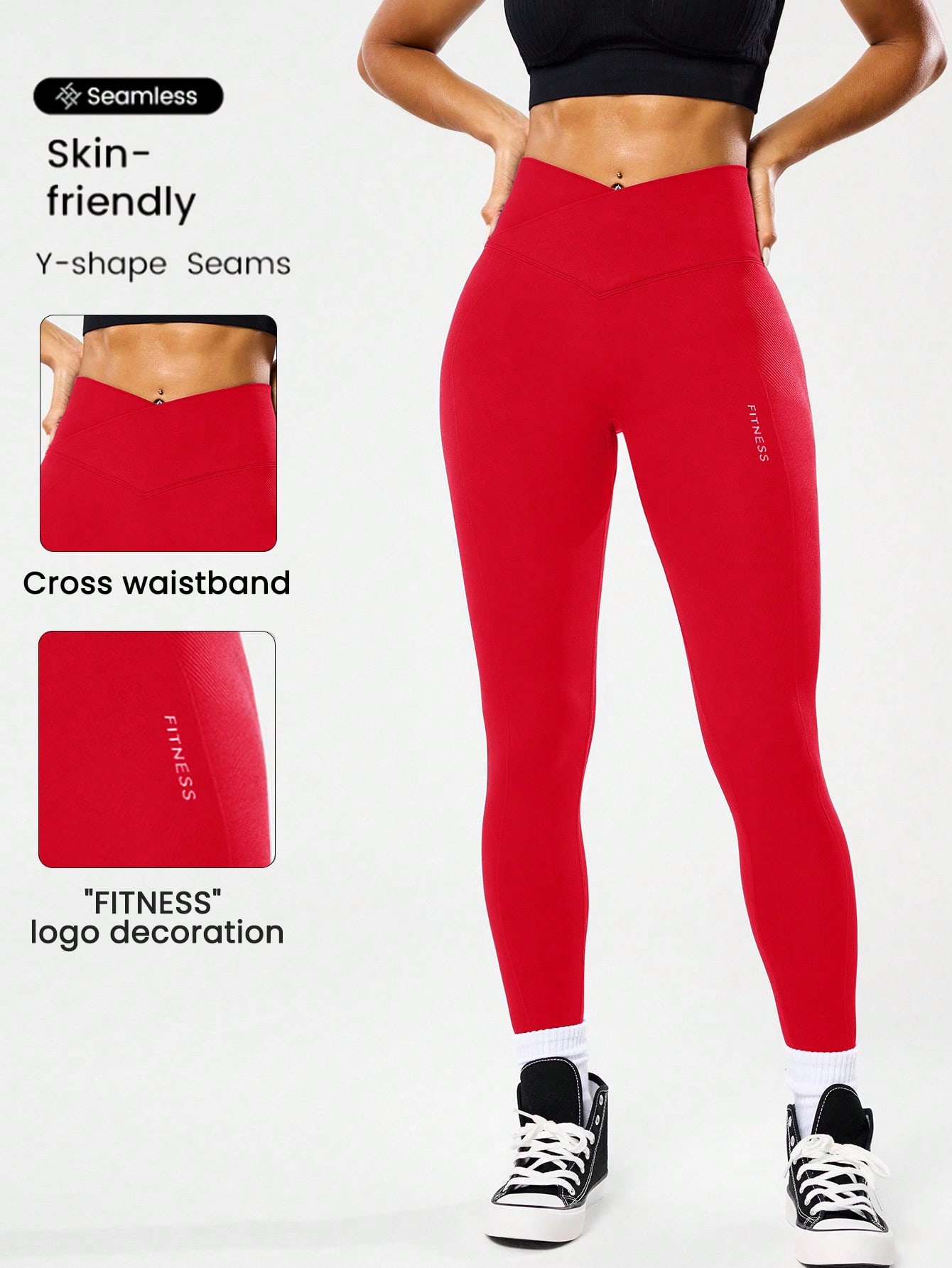 High-waisted seamless yoga leg - High Waist Leggings review and price