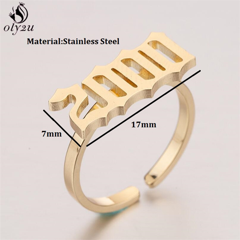 Oly2u Personalize Date Of Birt - Women'S Fashion Year 2000 review and price